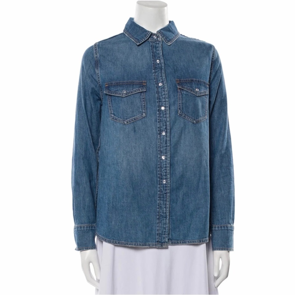 Hatch Denim Shirt - excellent condition! 
Slit Pockets & Button Closure